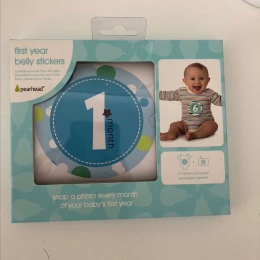 Baby milestone stickers